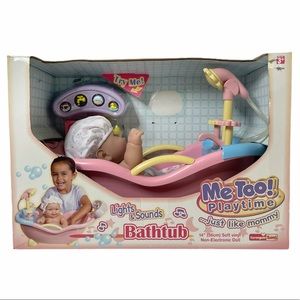 Me Too Playtime Bath Set Just Like Mommy Vintage